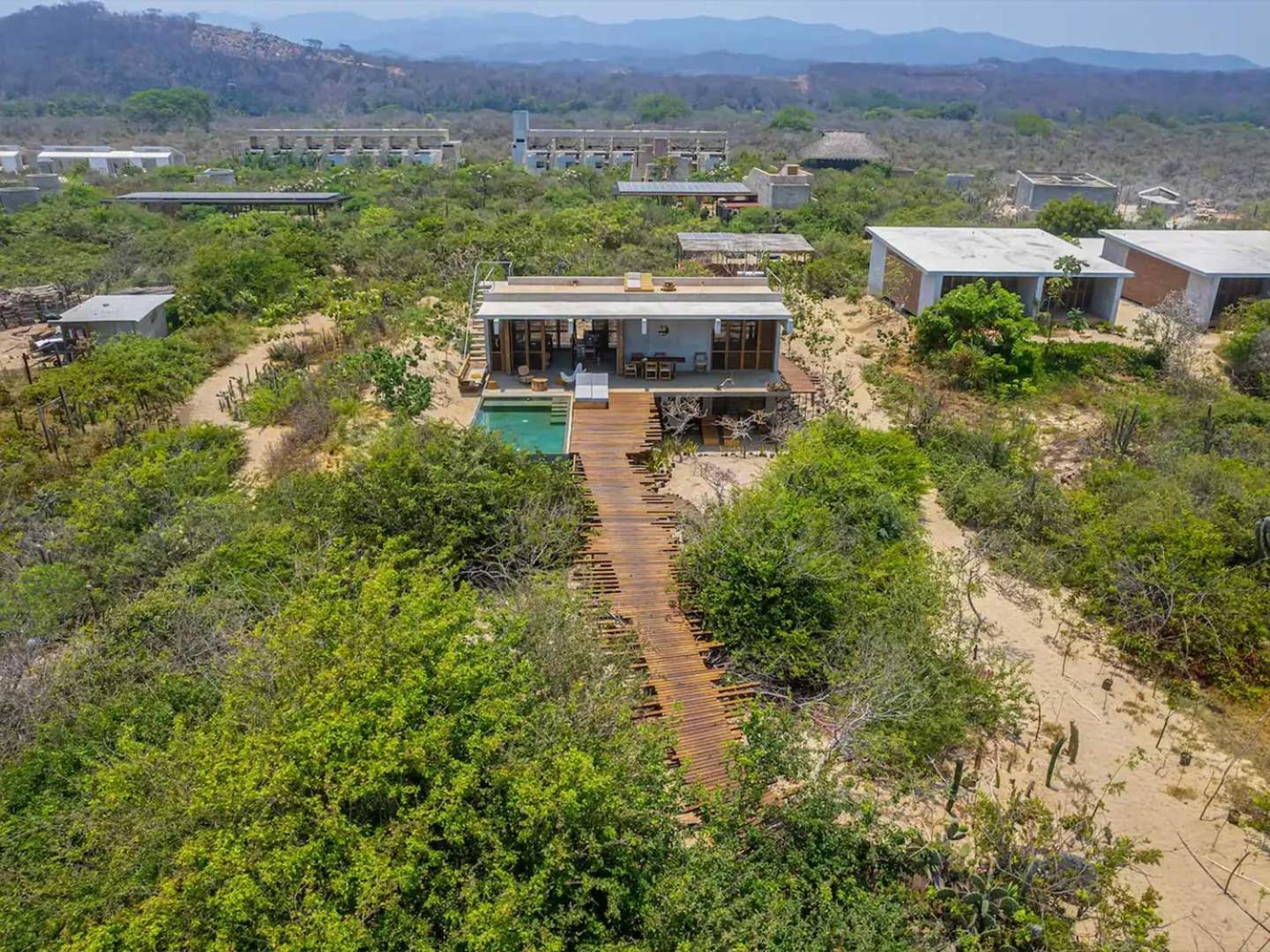 Casa Maria, Cerca De Casa Wabi Y Hotel Terrestre Puerto Escondido  Ngoại thất bức ảnh